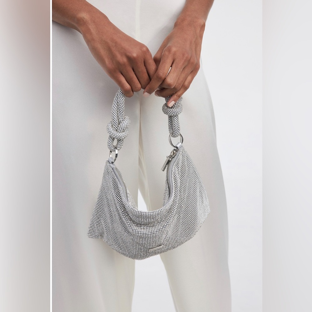 Cult Gaia Hera Nano Rhinestone Shoulder Bag - Picture 3 of 7